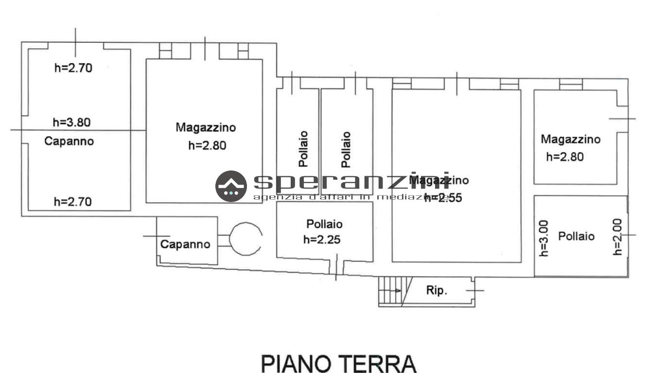 - Fossombrone, rustico-casolare-cascina di 300,00mq in vendita - Rif. RV2339