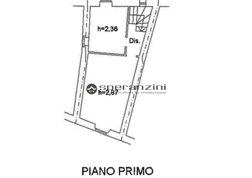 piantina - Fossombrone, appartamento di 132,00mq in vendita - Rif. RV1925