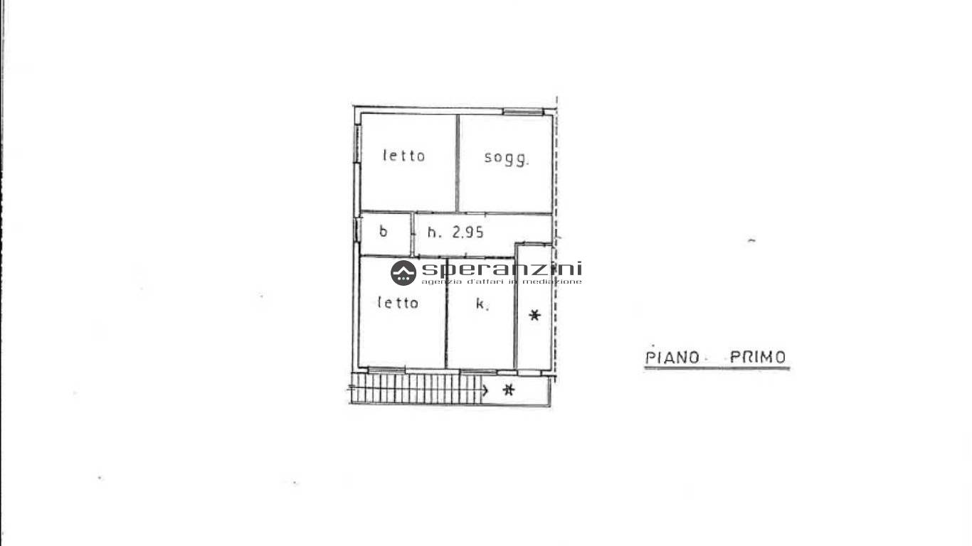 piantina - Cartoceto, appartamento di 88,00mq in vendita - Rif. RV2014