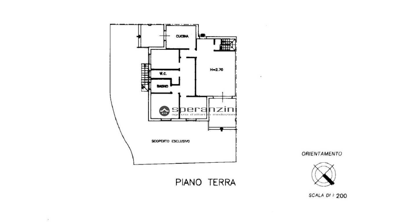 piantina - Fano, zona mare - lido - appartamento di 180,00mq in vendita - Rif. RV521