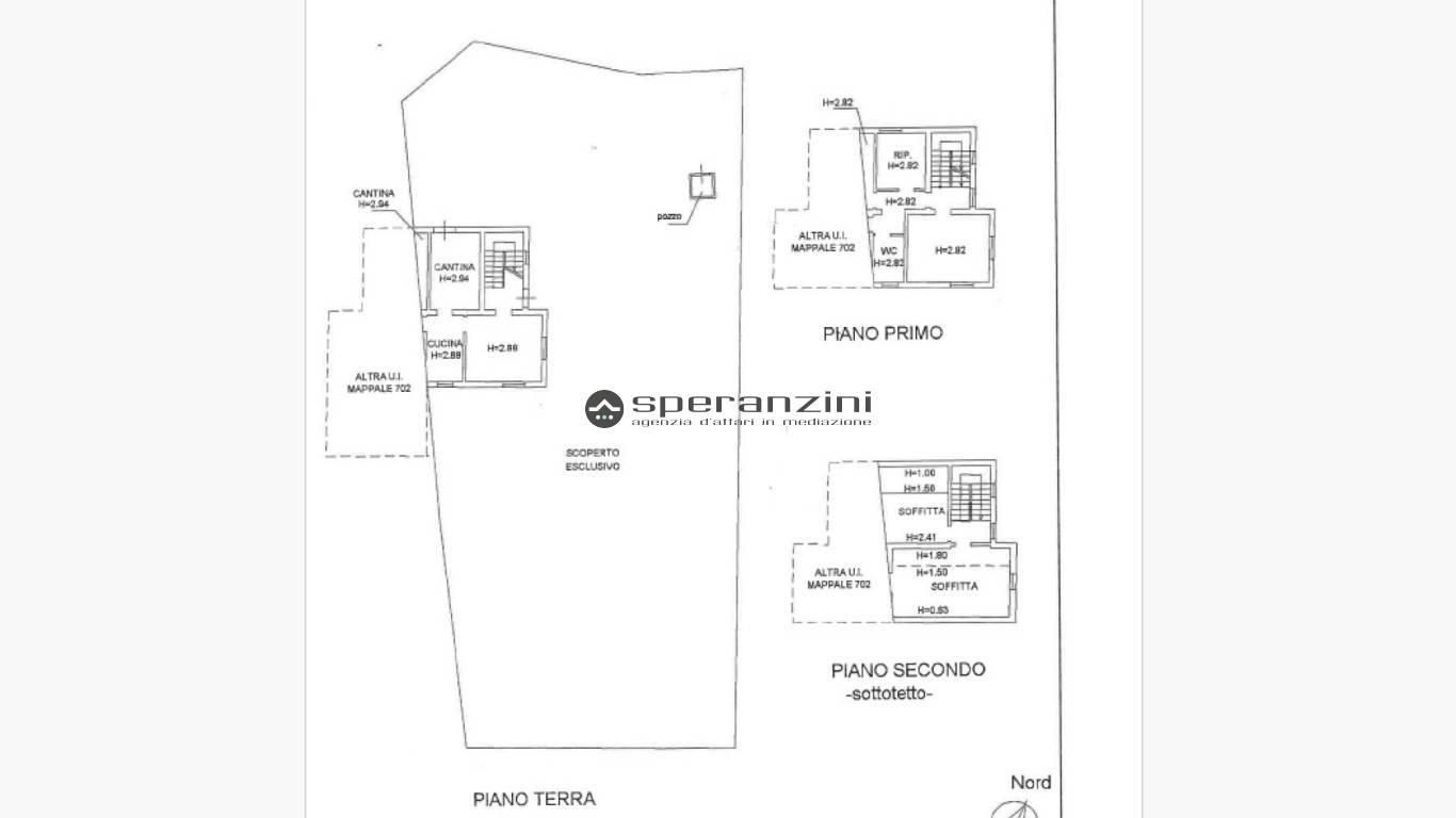 piantina - Mondavio, unifamiliare casa singola di 240,00mq in vendita - Rif. RV2070