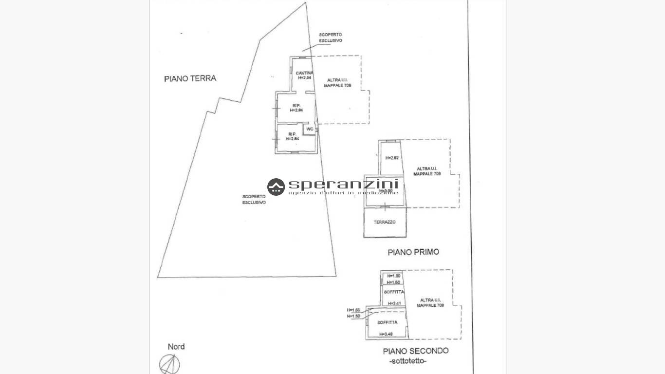 piantina - Mondavio, unifamiliare casa singola di 240,00mq in vendita - Rif. RV2070