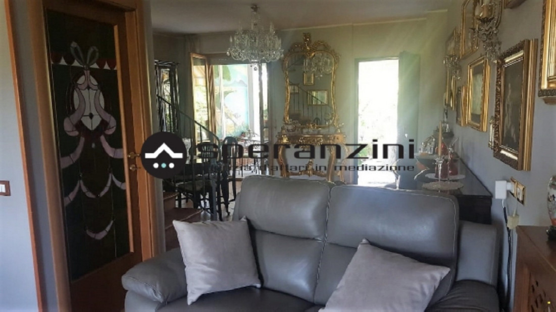 soggiorno - Colli al metauro, zona calcinelli - schiera centrale di 152,00mq in vendita - Rif. RV1153