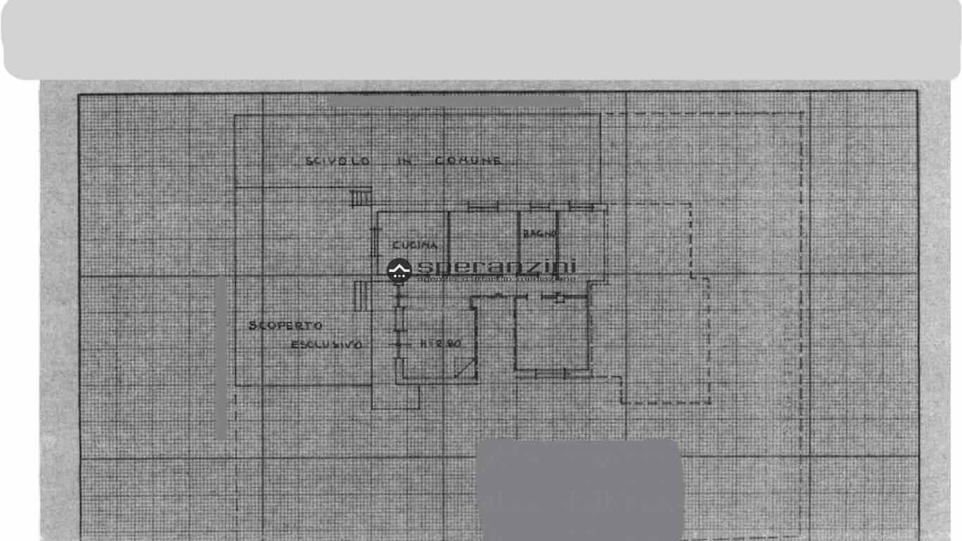 piantina - Cartoceto, zona lucrezia - appartamento di 101,00mq in vendita - Rif. RV2122