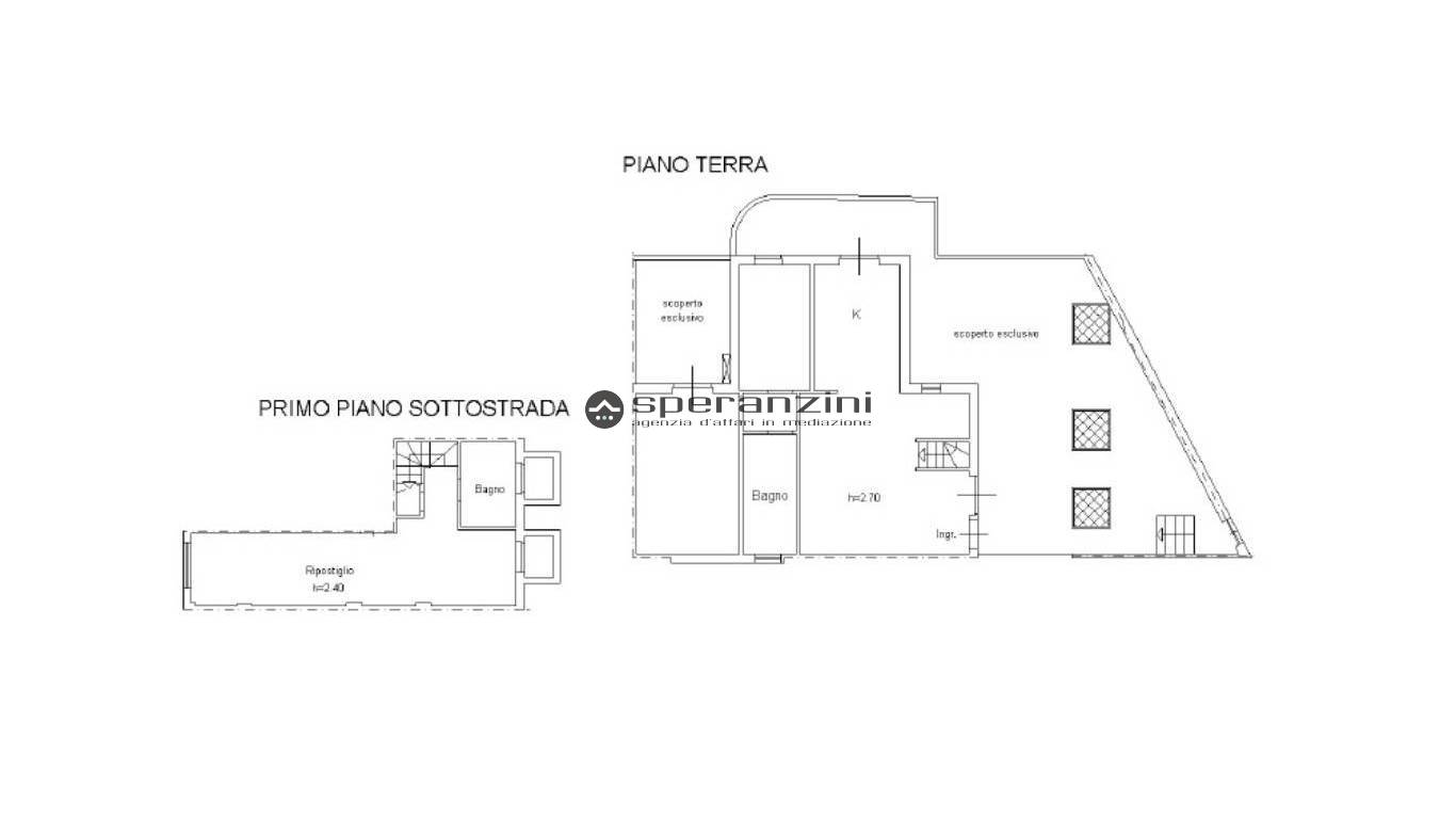piantina - Colli al metauro, zona fiordipiano - appartamento di 84,00mq in vendita - Rif. RV1954