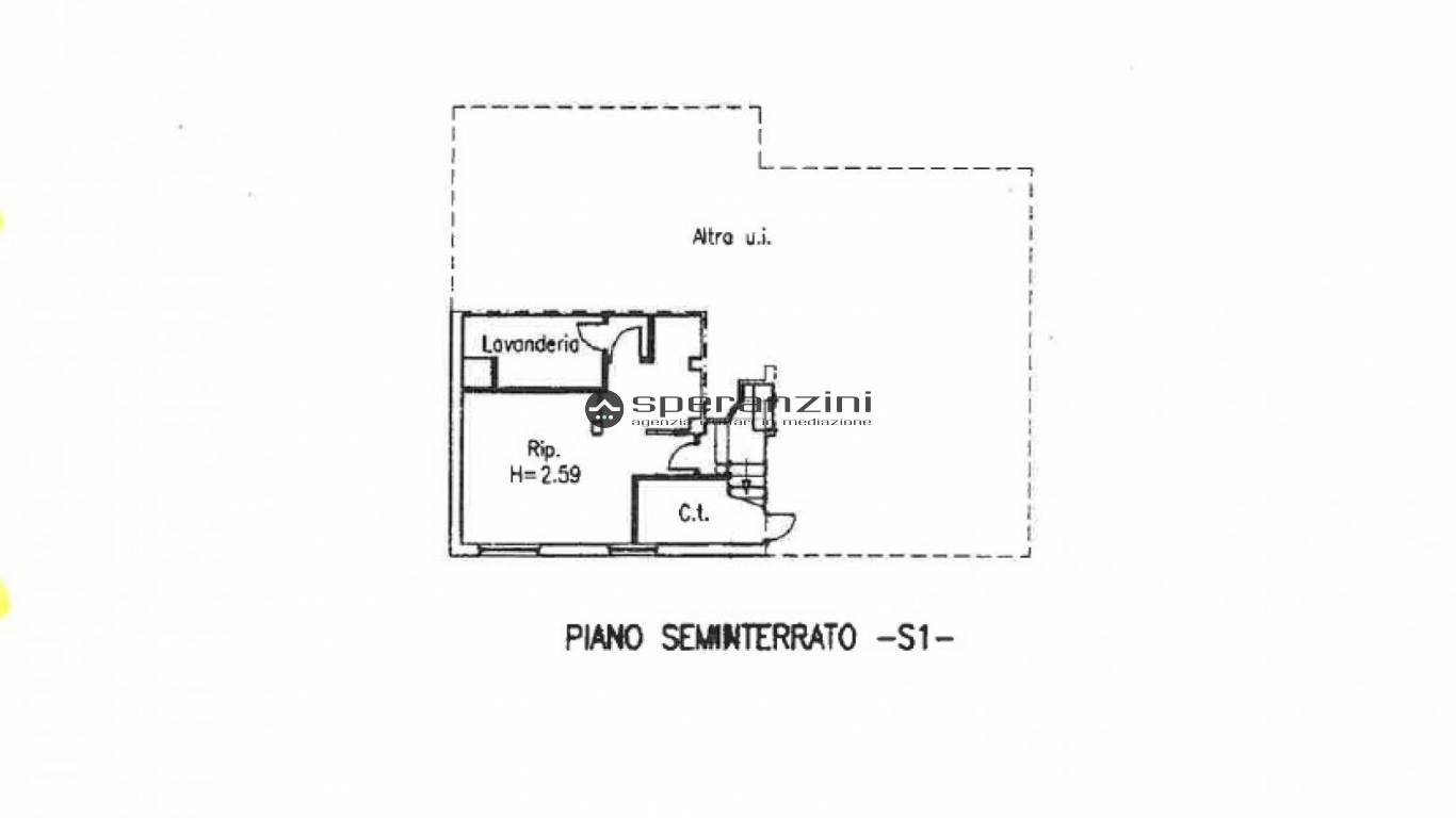 piantina - Colli al metauro, zona calcinelli - appartamento di 124,00mq in vendita - Rif. RV2131