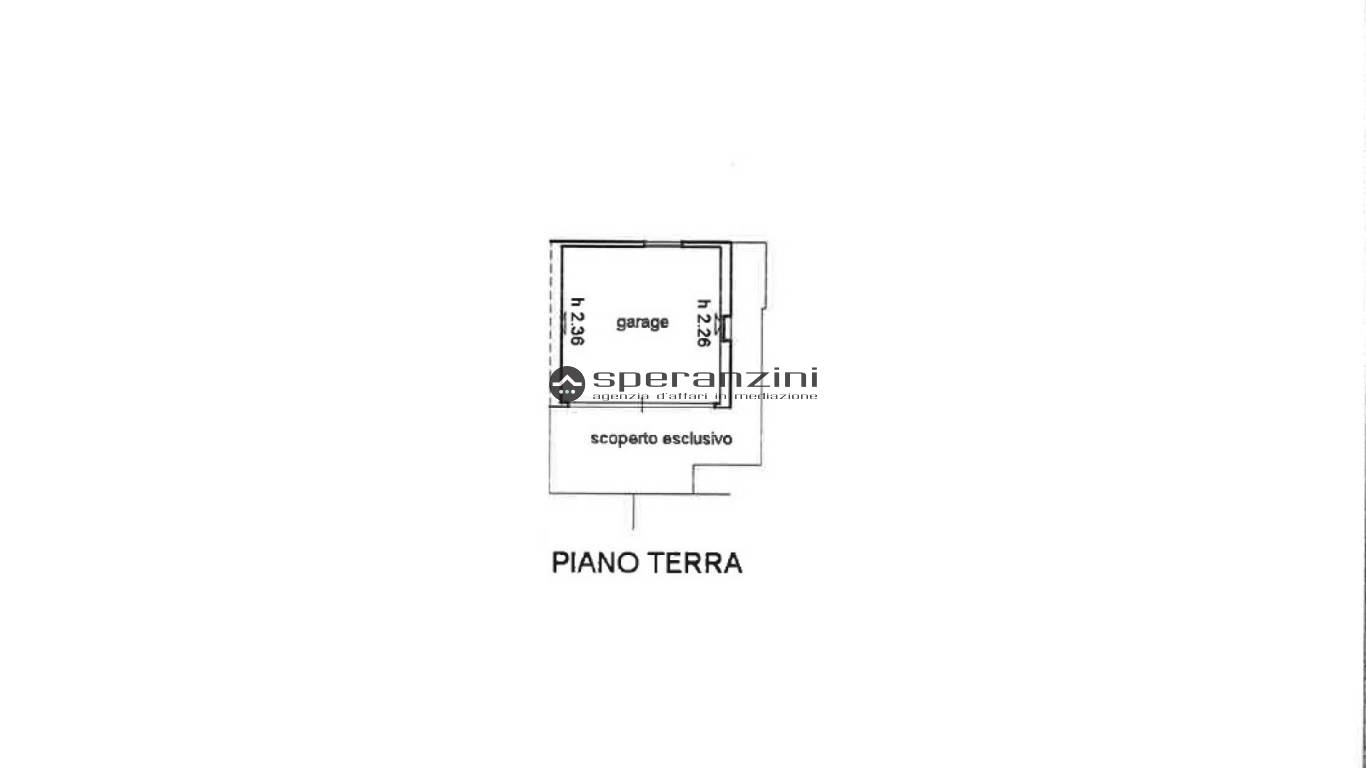 piantina - Fano, zona centinarola - appartamento di 96,00mq in vendita - Rif. RV2104