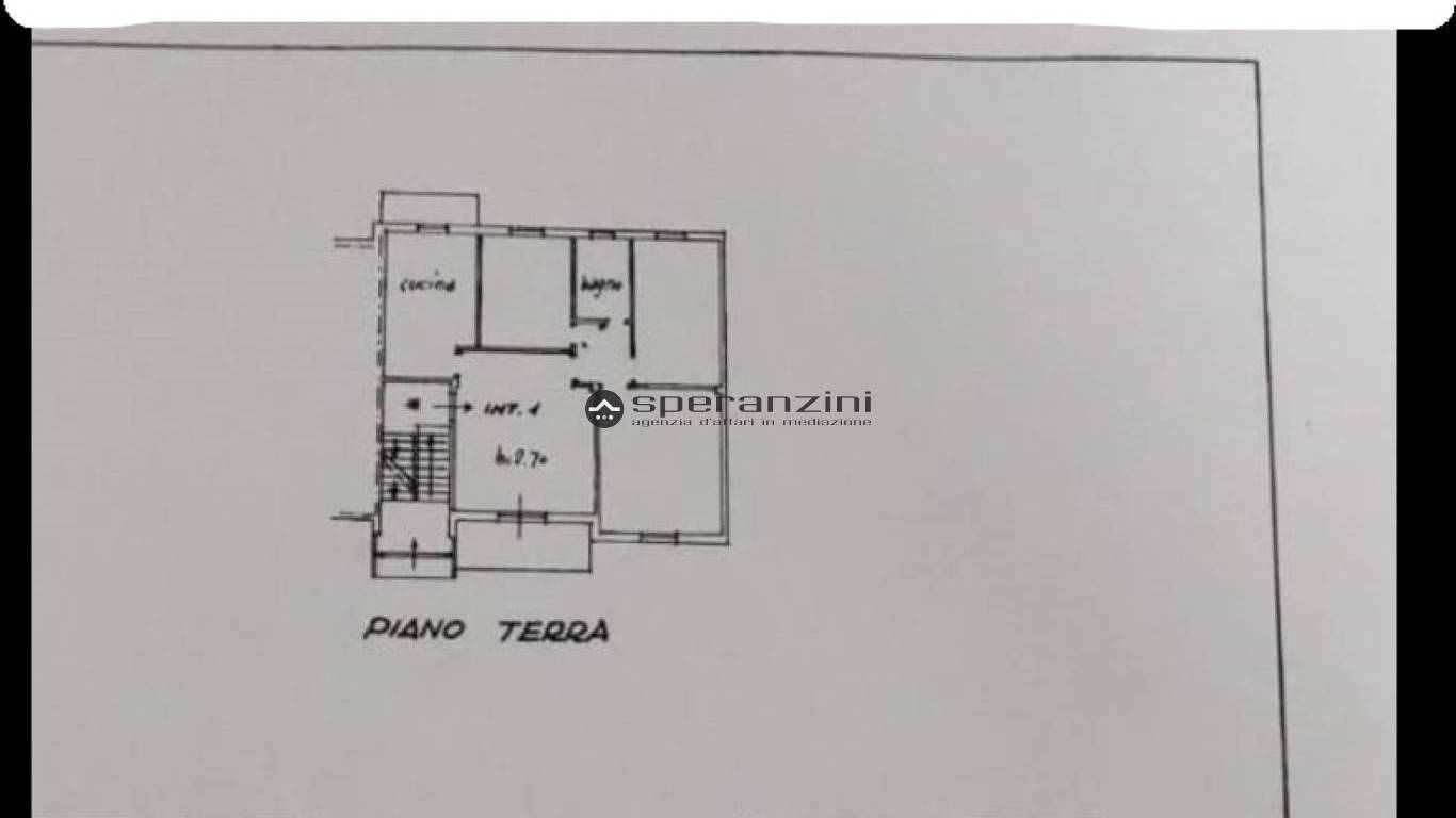 piantina - Fano, zona cuccurano - appartamento di 93,00mq in vendita - Rif. RV2000