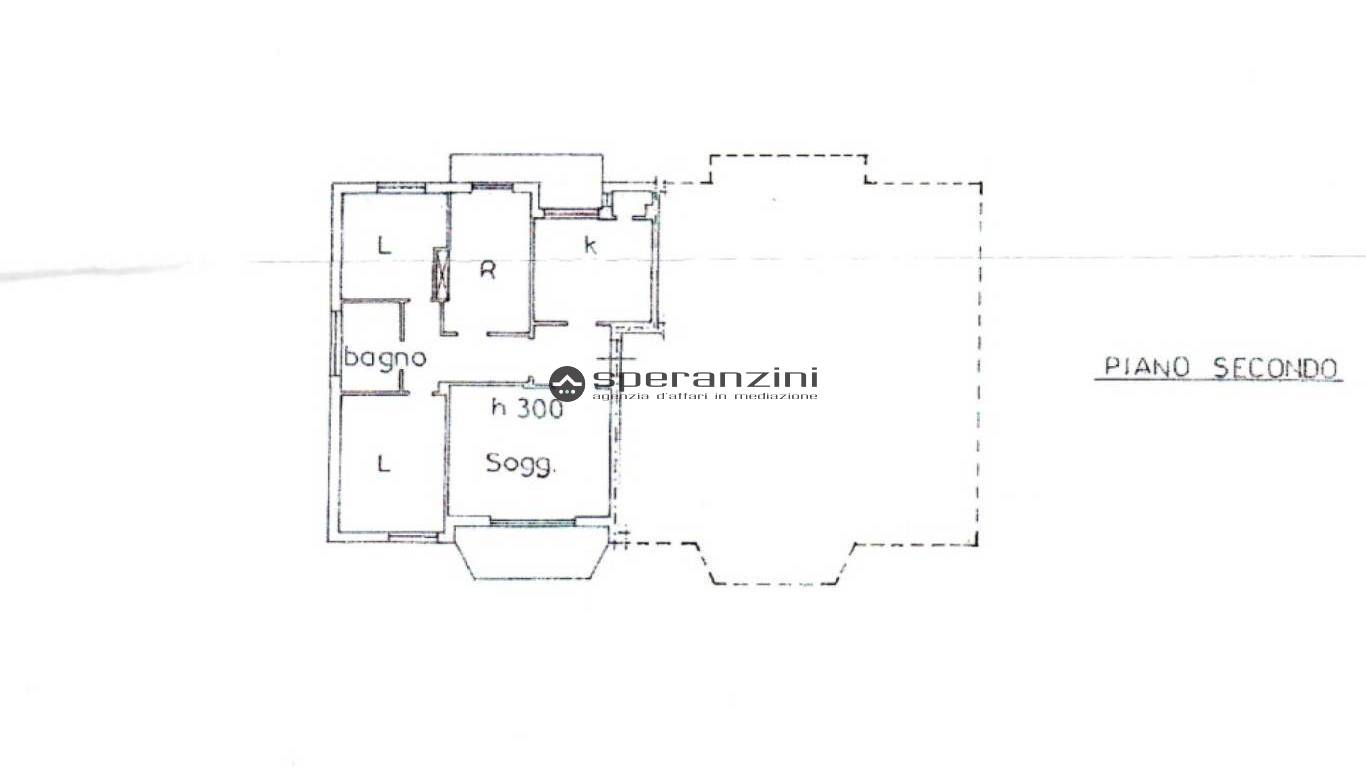 piantina - Fossombrone, appartamento di 115,00mq in vendita - Rif. RV1936